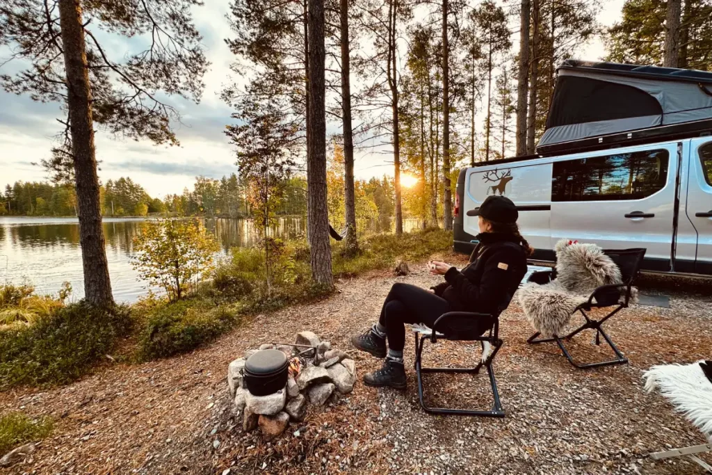 Sonnenuntergangs Stimmung in Schweden - hejanord