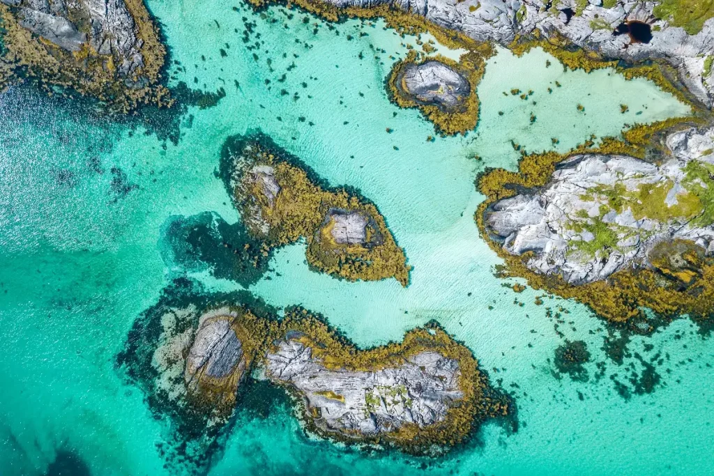 Lofoten Drohnen Aufnahme - hejanord