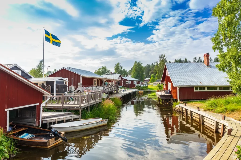 Schwedenhäuser in Mellanfjärden - hejanord