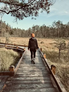 Skandinavien Reisetipps von hejanord. Profitier von unserer Erfahrung. damit du auch über die Holzstege in Nationalparks wandern kannst.