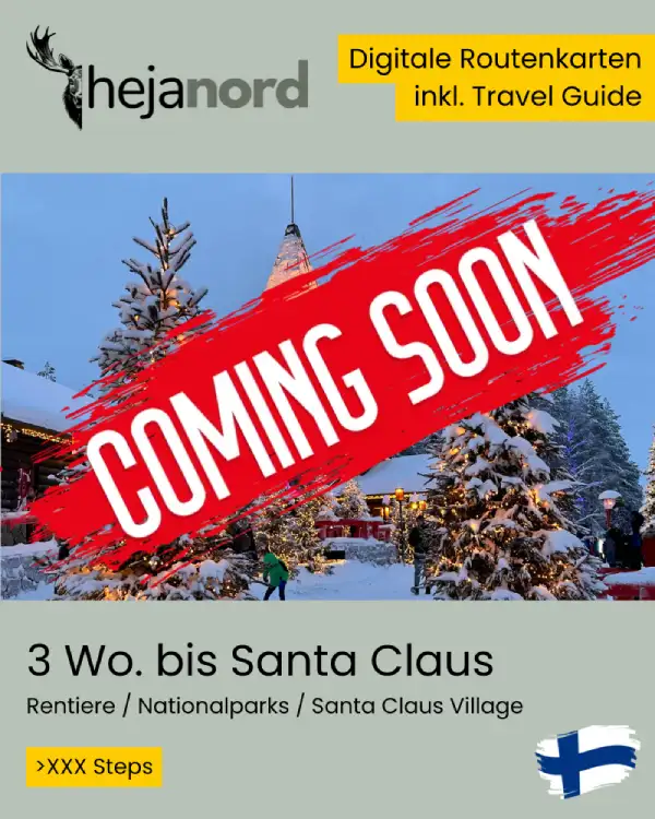 Reiseroute bis Santa Cllaus - hejanord
