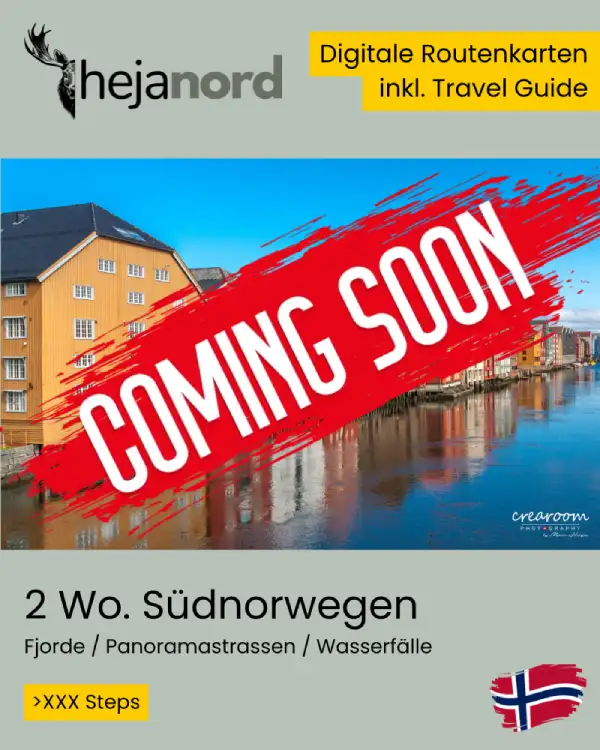 Reiseroute Südnorwegen - hejanord