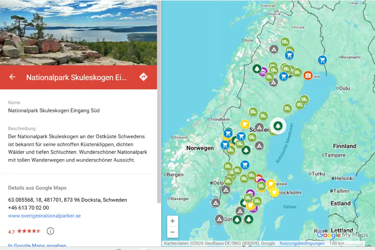 hejanord Eves Top100 Schweden Steps karte Eves Top100 Schweden Steps Karte - hejanord